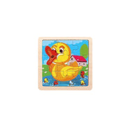 Kids Wooden Jigsaw Puzzle Baby Early Learning Educational Toy for Children  / 22FK212