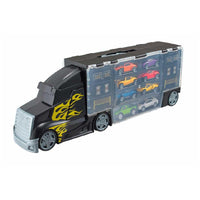 Teamsterz Transporter Truck With 8 Cars - Karout Online -Karout Online Shopping In lebanon - Karout Express Delivery