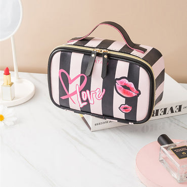 **(NET)**Portable Make Up Bag Travel Cosmetic Bag For Make Up Toiletry Bag Cosmetic Case / 22FK193 / KC22-245