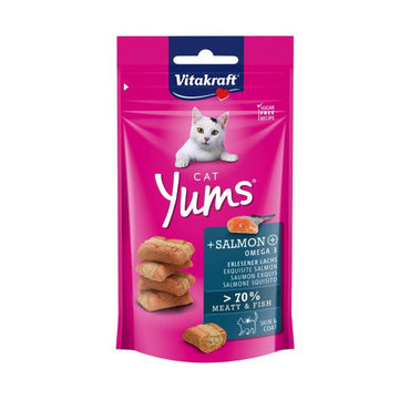 Vitakraft Cat Yums Salmon Treats 40g