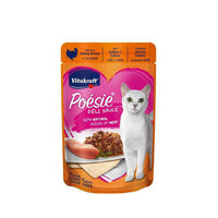 Vitakraft Poesie Deli Sauce Turkey Cat Food 85g