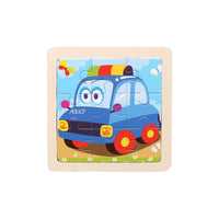 Kids Wooden Jigsaw Puzzle Baby Early Learning Educational Toy for Children  / 22FK212