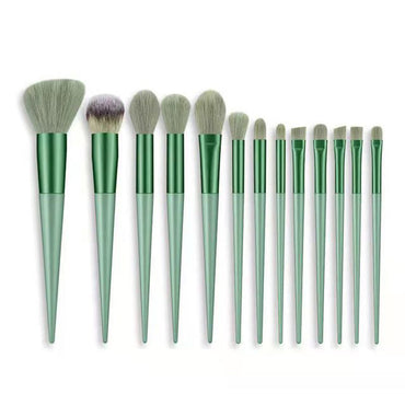 **(NET)**Soft Fluffy Makeup Brushes Set 13Pcs Makeup brush beauty tool / 22FK204
