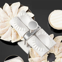 **(NET)**22FK223/ Double Head Dumpling Maker Kitchen Artifact Manual Press Dumpling Machine Tools Mould/ KN-437