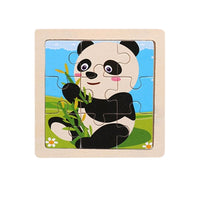 Kids Wooden Jigsaw Puzzle Baby Early Learning Educational Toy for Children  / 22FK212