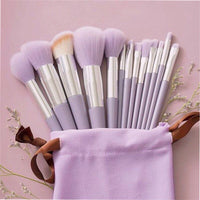 **(NET)**Soft Fluffy Makeup Brushes Set 13Pcs Makeup brush beauty tool / 22FK204
