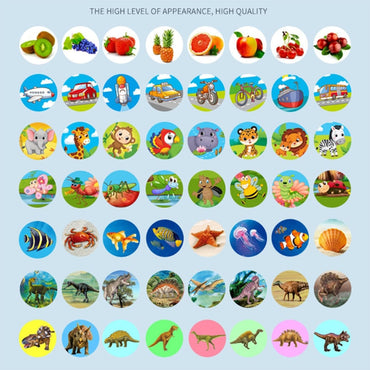 Children’s Projection Toy Torch Toy with Rotate Slide Preschool Funny Gift / 22FK217