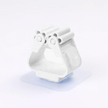 Plastic Wall Mounted Mop Organizer Holder 4 Pieces / 22FK047 - Karout Online -Karout Online Shopping In lebanon - Karout Express Delivery