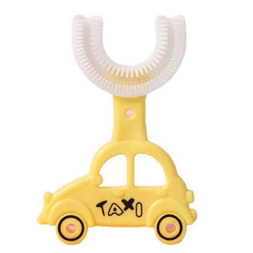 Children U shaped Toothbrush with Car shape Handle / 22Fk040 - Karout Online -Karout Online Shopping In lebanon - Karout Express Delivery