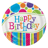 Party Star-  Paper Plates 18 cm E-98 / F-559 - Karout Online -Karout Online Shopping In lebanon - Karout Express Delivery