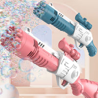 Electric 19 Hole Rifel Bubble Gun