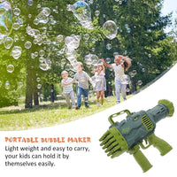 25 Hole Dinosaur Bubble Machine Gun Children's Toys  Boys and Girls
