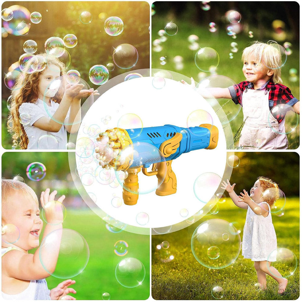32 Holes Bubble Machine Toy Creative Bubble Maker Multifunctional Bubble Toy