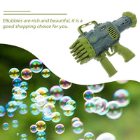 25 Hole Dinosaur Bubble Machine Gun Children's Toys  Boys and Girls