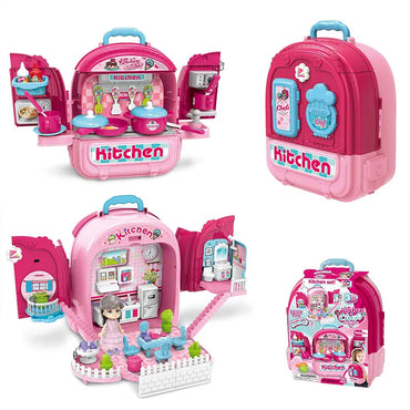 (Net) Multifunctional Play House Backpack - The Ultimate Educational Gift