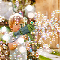 25 Hole Dinosaur Bubble Machine Gun Children's Toys  Boys and Girls