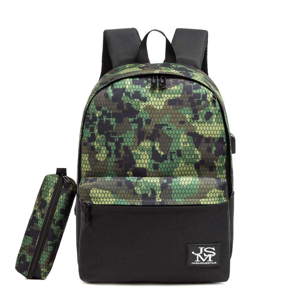 (NET) School Bag 2 Pcs