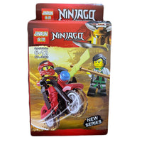 Mini Ninjas with Mini Motorcycle Building Blocks - Action-Packed Fun for Kids