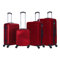 (NET) StarGold Luggage Suitcase Trolley Bag with lock 360 Degree Rotation set 4 pcs / SG-T93D