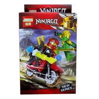 Mini Ninjas with Mini Motorcycle Building Blocks - Action-Packed Fun for Kids