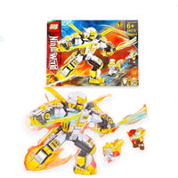 Ninjago Building Block Toy With Armored Fighting Robot