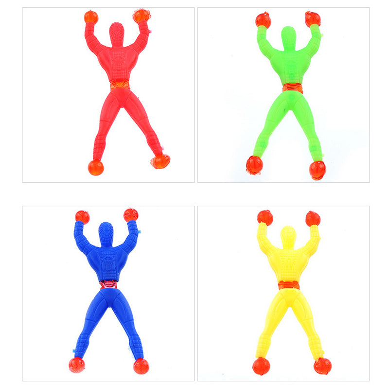 Funny Flexible Climb Men Sticky Wall Toy For Children 6 pcs / 2321745960007