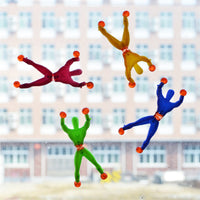 Funny Flexible Climb Men Sticky Wall Toy For Children 10 pcs / 2321745960007 / KL085