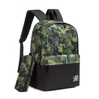 (NET) School Bag 2 Pcs