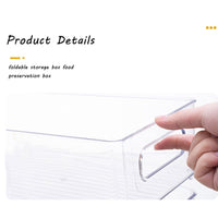 Multifunctional Transparent Kitchen Food Storage Refrigerator Container