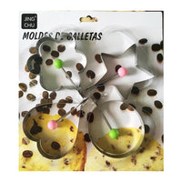 (net) Stainless steel omelette mold baking tools gifts 4 pcs