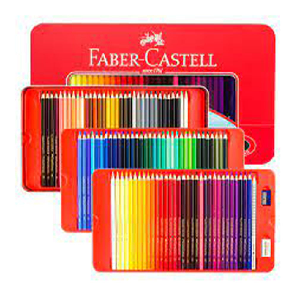 (NET) Faber Castell  Color Pencils  Metl flat bx     100cl