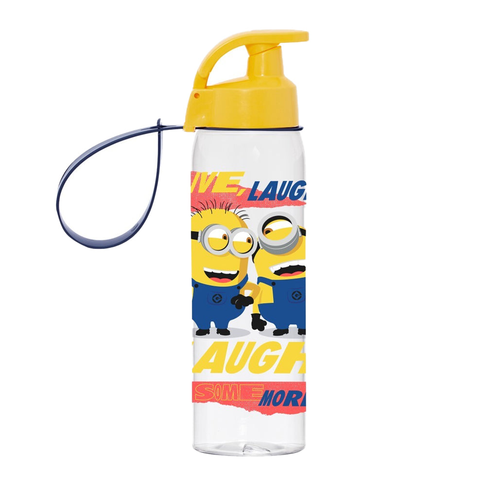 (Net) Herevin Sports Bottle With Hanger Minions - Laugh Some More