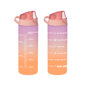 Herevin Double Color Painted Sports Bottle Pc-Puppies Mouth/ 750ml (Net)