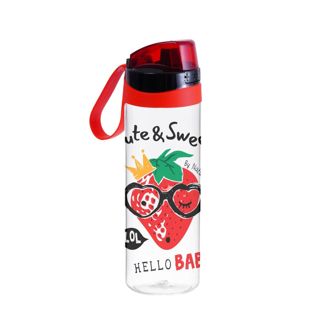 Herevin Sports Patterned Flask - Cute & sweet / 750ml (Net)
