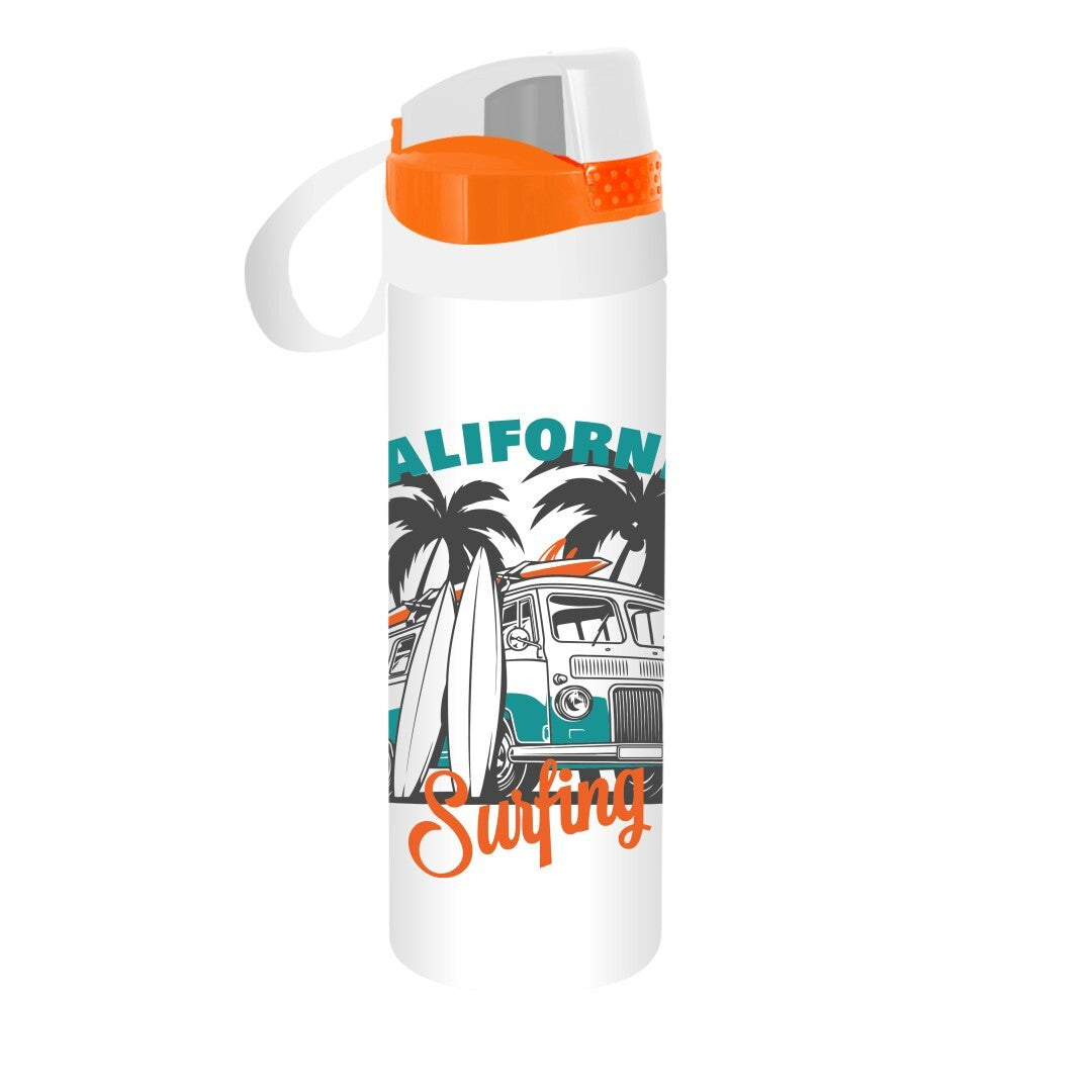 Herevin Sports Patterned Flask - California / 750ml (Net)