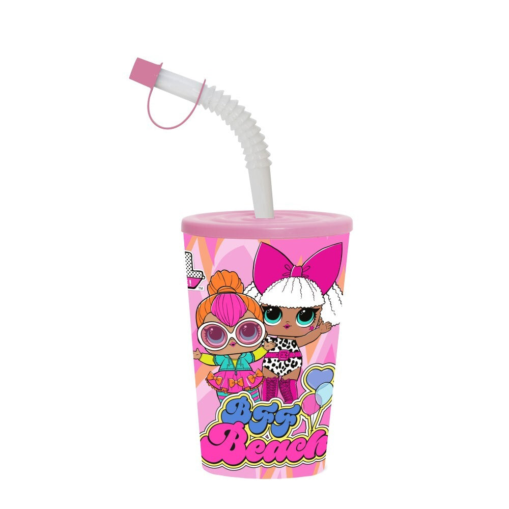 (Net) Herevin Licensed PP Tumbler with Straw - LOL - BBF Beach