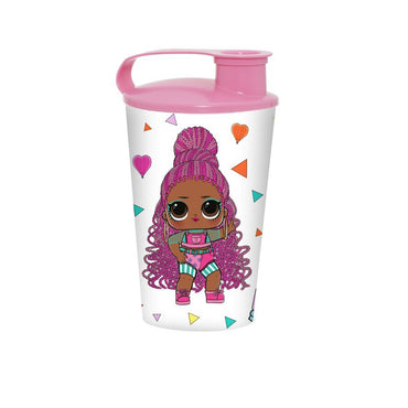 (Net) Herevin Licensed PP Tumbler with Straw - LOL - Splatters