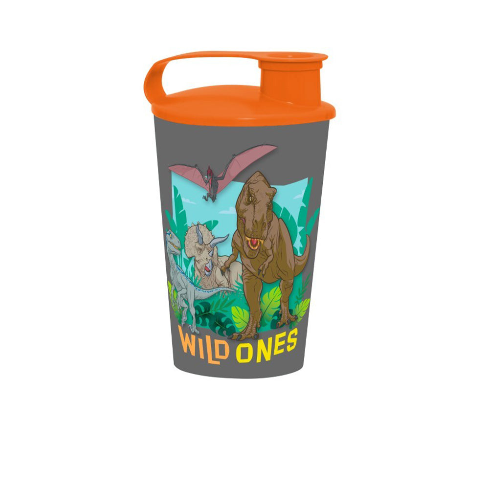 (Net) Herevin Licensed PP Tumbler with Straw - Jurassic Park - Wild Ones