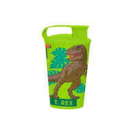 (Net) Herevin Licensed PP Tumbler with Straw - Jurassic Park - Raptor