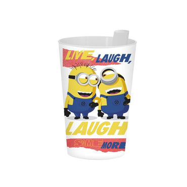 (Net) Herevin Licensed PP Tumbler - Minions - Laugh Some More