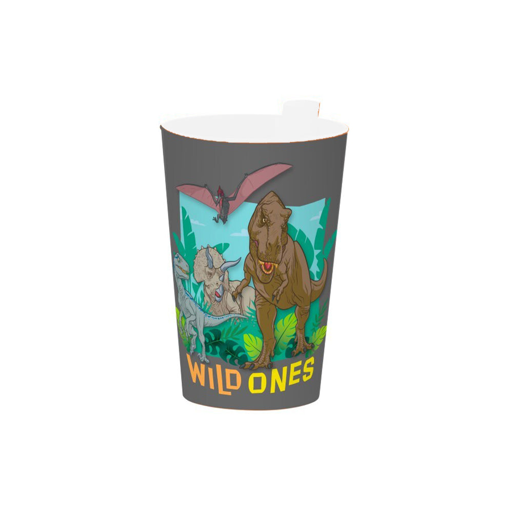(Net) Herevin  Licensed PP Tumbler with Straw - Jurassic Park - Wild Ones