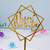 Cake Topper Acrylic 1 Pc