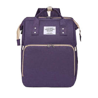 (Net) Multi-Functional Diaper Bag Backpack Travel Baby Nursing Bag Large Capacity Mommy Bag