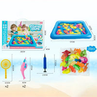 Kids Magnetic Fishing Game Toy Set with Fishing Pole,Toddler Pool Fishing Game for Kids Bath Toy