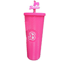 (NET) Barbie Tumbler Bottle Double Wall Cup With Straw 750 ML
