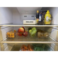 Multifunctional Transparent Kitchen Food Storage Refrigerator Container