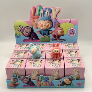 The Monsters Labubu Lazy Yoga Blind Box