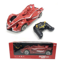 (Net) Speed Smoke RC Car - Red - Remote Control