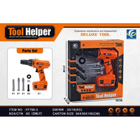 Kids' Pretend Play Electric Tool Set -  Repair Toy Kit
