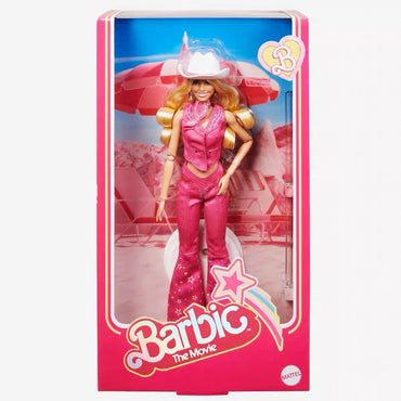 Barbie Movie Collectible Doll - Margot Robbie in Pink Western Outfit